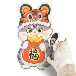 แผ่นข่วนแมวติดผนัง ทนทาน ไม่หลุดลอก สติ๊กเกอร์ติดผนังแนวตั้ง ป้องกันรอยขีดข่วน ของเล่นเสริมพัฒนาการสัตว์เลี้ยง - Product Image 4