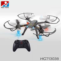 Double télécommande contrôle gestuel évitement d'obstacles lumières led avion 2.4ghz batterie quadrirotor rc drone