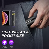 Mini lampe torche UV 395nm rechargeable portable pour la détection d'urine d'animaux, le durcissement de la résine et les agents fluorescents