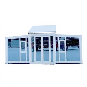 Casa Móvil de 2 Dormitorios, Expandible, Prefabricada, Contenedor de Acero Plegable, Cabaña Modular Prefabricada, Diseño Contemporáneo - Product Image 1