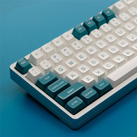 SA profil Mars vert Doubleshot Keycaps 140 + touches ensemble complet pour claviers mécaniques bricolage 6.25U 7U barre d'espace Iso entrer clé