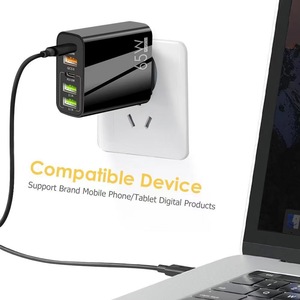 Caricatore USB C ricarica rapida 65W USB tipo C carica PD QC3.0 adattatore per telefono cellulare Xiaomi Huawei Samsung ipad <span class=keywords><strong>Tablet</strong></span> <span class=keywords><strong>lg</strong></span> - Product Image 2