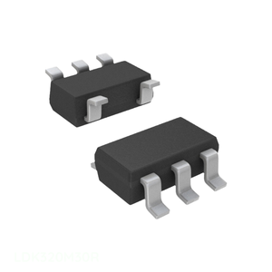 Composants électroniques de gestion de l'alimentation (PMIC) - Circuit intégré de canal de fabrication - Régulateur linéaire 3V 200mA SOT23 5 SC 74A, SOT 753 LDK320M30R - Product Image 1