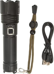 Mini linternas portátiles Antorchas Recargable Zoomable 18650 EDC Linterna Led Antorcha Luz para exteriores - Product Image 5