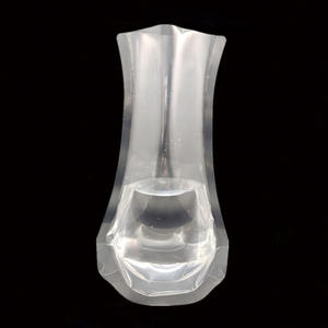 clear <strong>Folding</strong> Cheap Transparent clear <strong>Plastic</strong> Flower <strong>Vase</strong> - Product Image 1