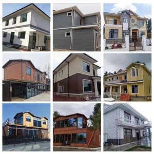 <span class=keywords><strong>Isolation</strong></span> en mousse métallique écologique moderne, ignifuge et imperméable pour murs extérieurs <span class=keywords><strong>de</strong></span> maisons préfabriquées et villas - Product Image 3