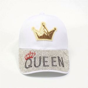 Casquette de baseball ajustable en jean avec strass et motif lettres, style cowboy, protection solaire, vente en gros - Product Image 3