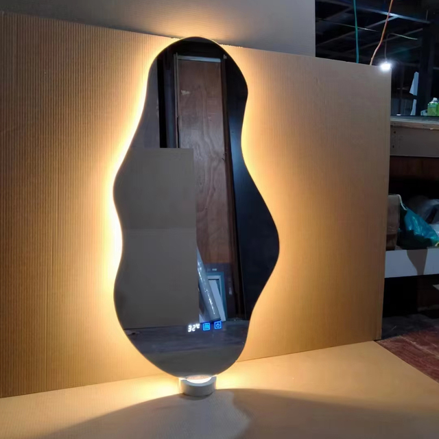 Top Selling Customized Wall-Mounted Bathroom Vanity LED Smart Mirror with Touch Switch Contemporary Design