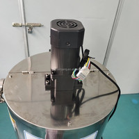 Machine de remplissage de pâte liquide à haute viscosité pour crème de miel 30L en acier inoxydable 304 avec buses anti-goutte, chauffage, mélange et système pneumatique