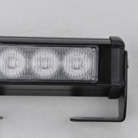 Luces LED estroboscópicas de emergencia para coche, luz de tablero de advertencia para vehículo