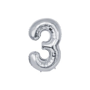 Globos de Número Plateados de 32 Pulgadas, Globo de Número Metalizado, Decoraciones para Fiestas de <span class=keywords><strong>Cumpleaños</strong></span>, Bodas, Aniversarios, Baby Shower - Product Image 5