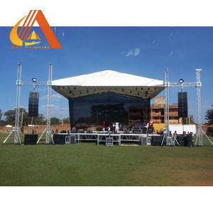 Escenario Portátil Plegable con Estructura de Aluminio Móvil para Eventos y Conciertos al Aire Libre - Product Image 1
