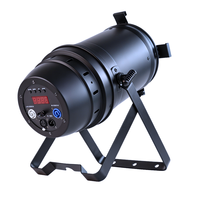 Projecteur LED COB Par 64 100W blanc chaud/blanc froid avec zoom, éclairage de scène DMX intérieur et extérieur