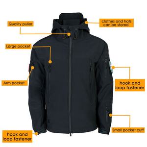 Vêtement d'entraînement de combat Artex, uniforme imperméable, combinaison thermique d'hiver, veste tactique pour homme avec polaire - Product Image 3