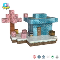 Cubos Magnéticos, Juguetes de Construcción STEM Montessori para Niños Pequeños, Cubos de Construcción para Niños y Niñas