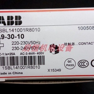 คอนแทคเตอร์ Abb Ac รุ่น A9-30-10 220-240V 50Hz 25A สำหรับมอเตอร์ไฟฟ้ากระแสสลับ - Product Image 4