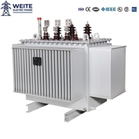 Transformador Sumergido en Aceite de 11kV 500kVA Trifásico con Bobinado de Cobre, Salida de 400V, CE IP54, Subestación Exterior Personalizable de 100-2500kVA
