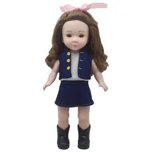 Import Pretty-muñecas realistas de silicona para niñas, juguetes para bebés Reborn de China