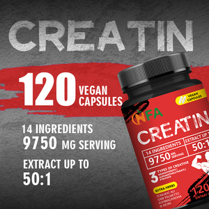 Tùy chỉnh mang nhãn hiệu 9750mg <span class=keywords><strong>Creatine</strong></span> viên nang với Saw Palmetto Ashwagandha cho cơ bắp phục hồi chế độ ăn uống bổ sung - Product Image 4