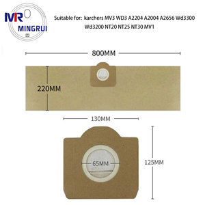 Sacs à poussière pour aspirateur <span class=keywords><strong>Karcher</strong></span> <span class=keywords><strong>Sac</strong></span> Wd3 A2054 A2004 A2099 MV2 <span class=keywords><strong>Wd2</strong></span> MV3 MV4 Pièces détachées Accessoires - Product Image 3
