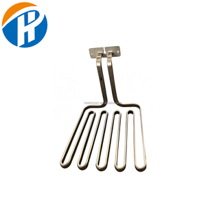 Calentador Eléctrico de Tubo Plano Cuadrado, Elemento Calefactor Tubular para Freidoras, para Restaurantes de Comida Rápida - Product Image 2