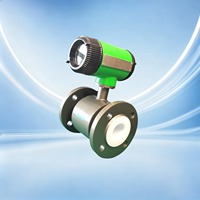 Pipa Saluran Air Minum Kota Dn100 Dn150 Dn200 Dn300 4-20ma Rs485 Hart Pengukur Aliran Elektromagnetik
