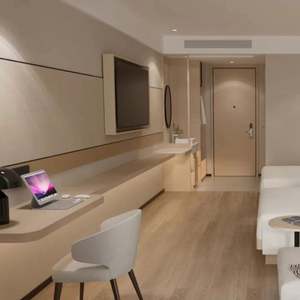 Juegos de Muebles de Dormitorio de Hotel de Diseño Moderno y Personalizable, Piezas de Mesa para Interiores y Exteriores, Madera Contrachapada, Melamina, Pintura, para Apartamentos - Product Image 4