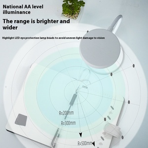 OEM/ODM Hot Bán Dual-Mục Đích Sinh Viên Ký Túc Xá Phòng Ngủ Nhựa Cơ Thể Pin Giường Bên Hoạt Động Bảo Vệ Mắt Đèn Bàn - Product Image 4