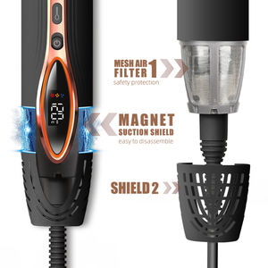 7-in-1 Ionen High-Speed Haartrocknerbürste, Heißluftbürste und Haarstyler, Automatischer Lockenstab - Product Image 3