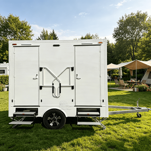Camping Caravan Portable Bathroom Toilet Portable WC Toilet Mobile Washroom Restroom Trailer Portable Toilet - Product Image 5