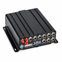 MDVR industriel OEM ODM 12 canaux avec 8 entrées CVBS, enregistrement H.265, 1080P, stockage HDD et SD pour flotte de véhicules