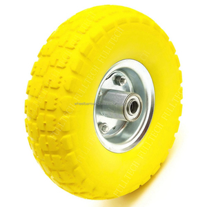 <span class=keywords><strong>Rueda</strong></span> de <span class=keywords><strong>Carretilla</strong></span> de Repuesto de Espuma de Poliuretano Antipinchazos, Sólida, Sin Aire, de 10 Pulgadas, <span class=keywords><strong>4.10</strong></span>, <span class=keywords><strong>3.50</strong></span>-4, 3.00-4 - Product Image 1