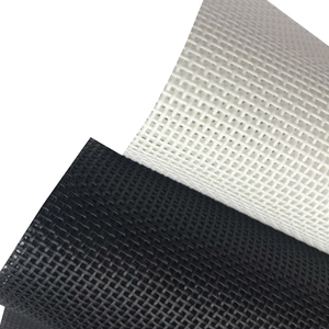 TRISTAR 1*1 Tissu maillé en PVC Tissu tissé anti-UV pour filles Clôture de piscine extérieure enduite de PVC et maille Teslin - Product Image 1