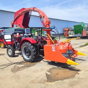 Double <b>Chop</b> Tractor Mounted Forage Reaper Harvester Small Maize Corn Straw Silage Harvesting <b>Machine</b> Efficient Harvesting System - Product Image 3