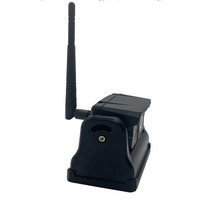 Cámara de visión trasera/delantera inalámbrica WiFi FWR-711 con enganche magnético y batería recargable para fácil enganche de camiones de cuello de cisne