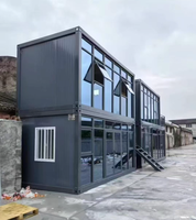 Récipient moderne pour mur rideau en verre avec design transparent pour magasins pop-up et cafés commerciaux