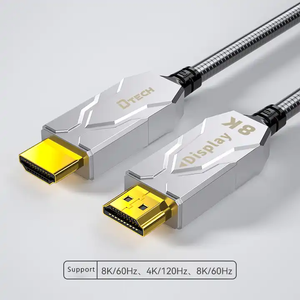 <span class=keywords><strong>Câble</strong></span> <span class=keywords><strong>HDMI</strong></span> blindé DTECH 15M Fibre Optique 8K <span class=keywords><strong>DisplayPort</strong></span> 2.1 pour ordinateur de jeu et téléviseur - Product Image 2