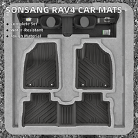 Tapis de sol de voiture de luxe Artes TPE, écologiques, sur mesure en usine, vente en gros, antidérapants, 3 pièces, 2 mm d'épaisseur, parfaits tapis de sol de voiture 3D