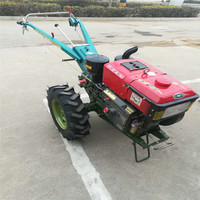 Mini tracteur de ferme à 2 roues, 15hp, avec stielle rotative, balayeuse de neige, tondeuse, remorque, récolte-maïs
