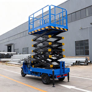 LIONDI, triciclo eléctrico, elevador de motocicleta, mesa elevadora, plataforma elevadora de tijera eléctrica autopropulsada, elevador eléctrico - Product Image 2