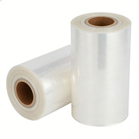 Film rétractable thermique en plastique de haute qualité pour emballage, film PVC soufflé rétractable, rouleau de film rétractable POF