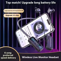 2025 V5.3 Tws écouteur casque avec carte SD Support tête téléphone écouteurs écran Lcd affichage de la puissance