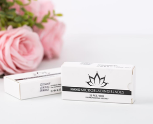 Offerta Speciale All'ingrosso Aghi Microblading 0.18mm PCD 18U Private Label Forniture PMU Micro Lame per Microblading - Product Image 3