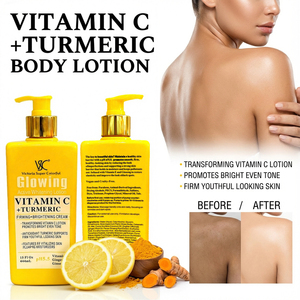 Lait hydratant en profondeur C <span class=keywords><strong>Curcuma</strong></span> Super éclaircissant Lotion pour le corps Vitamine C Formule ultra concentrée Parfumée Raffermissante Peau éclatante - Product Image 2