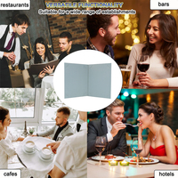 Classeur personnalisé en cuir à 3 anneaux Portefeuille hôtel vin A4 cuir menu couverture restaurant