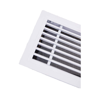 Système Hvac Grille d'air de retour en aluminium à noyau amovible avec filtre à écran Grille de ventilation Grille d'aération