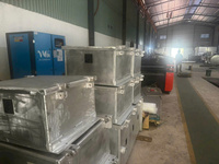 Boîtier de batterie en aluminium, boîte de distribution électrique étanche et sécurisée, haute qualité, modèle TMC A9, revêtement poudré, exporté du Vietnam