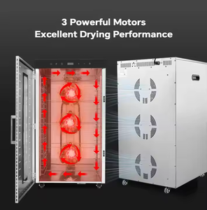 เครื่องอบแห้งอาหาร16ถาดใช้ในห้องแล็บเครื่องอบแห้งผักและผลไม้ตู้อบแห้งเชิงพาณิชย์ - Product Image 2