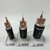 Cable de alimentación de cobre puro estándar nacional de 2/3/4/5 núcleos, cable de alimentación ignífugo libre de halógenos y bajo humo