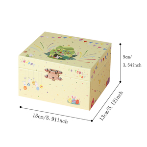 Boîte à <span class=keywords><strong>musique</strong></span> de luxe en papier, à remonter, avec miroir, écologique, <span class=keywords><strong>pour</strong></span> Pâques, avec ballerine rotative dansante, organisateur de bijoux, vente en gros d'usine - Product Image 4